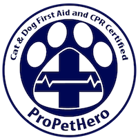 I got Cat and Dog First Aid and CPR certified at ProPetHero.com